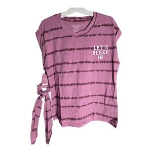 Mighty Fine 3 Pc Pink And Purple Pajama Set